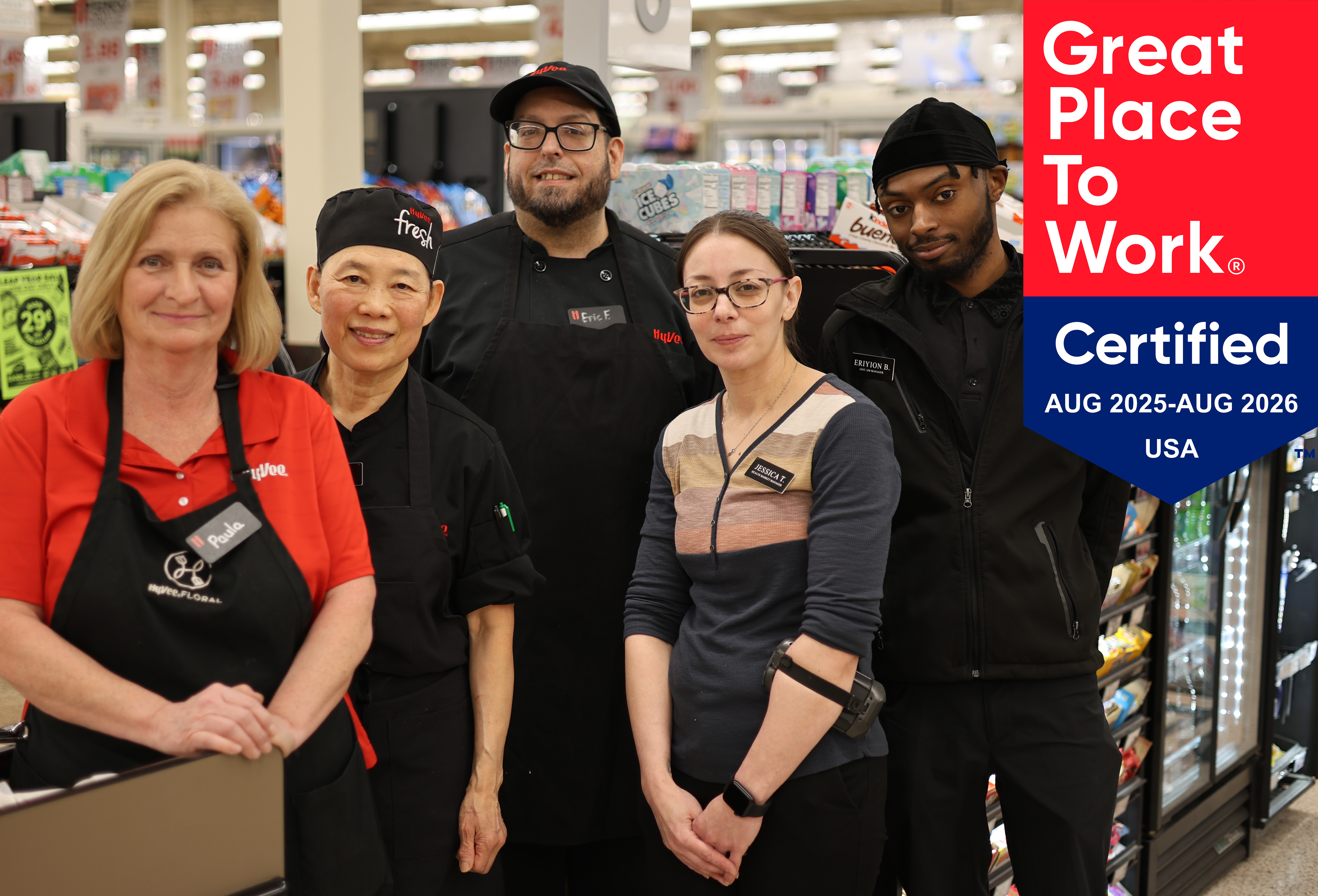 great place to work Hy-Vee