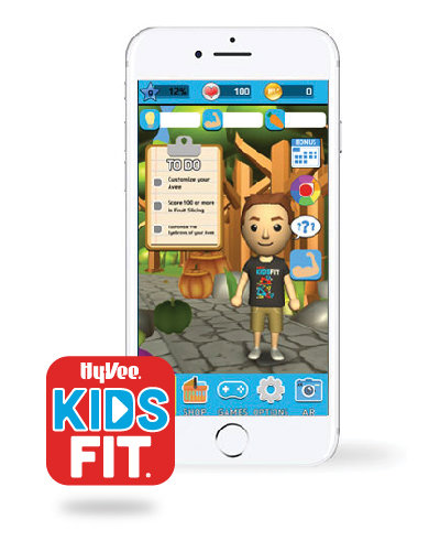 Hy-Vee KidsFit Mobile App