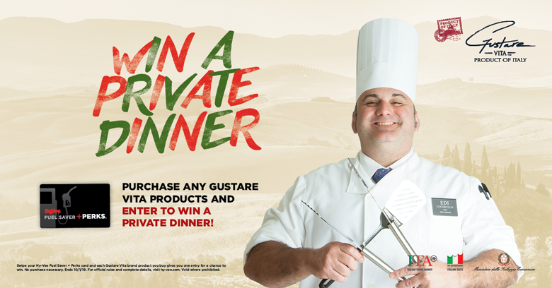 Win a private dinner