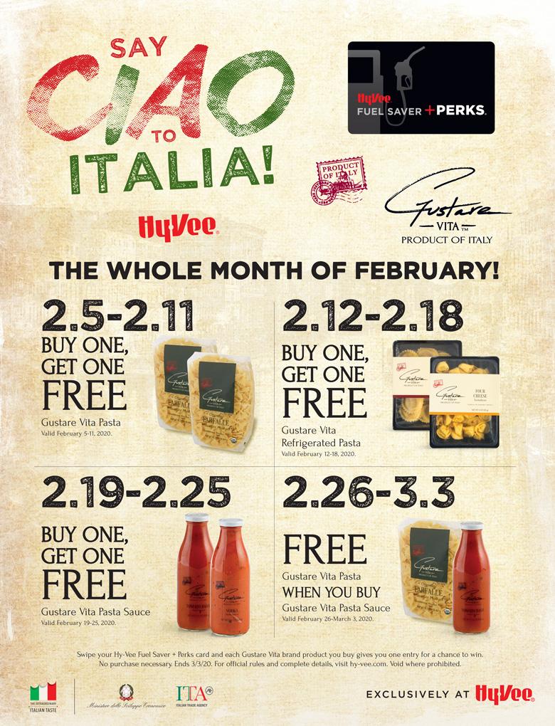 Swipe Your card for Gustare Vita specials