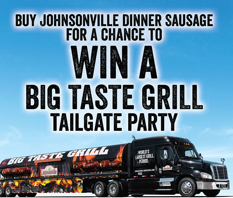 Buy Johnsonville Dinner Sausage for a Chance to Win