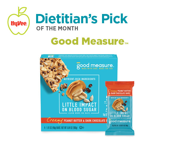 May Dietitian Pick of the Month--Good Measure Bars