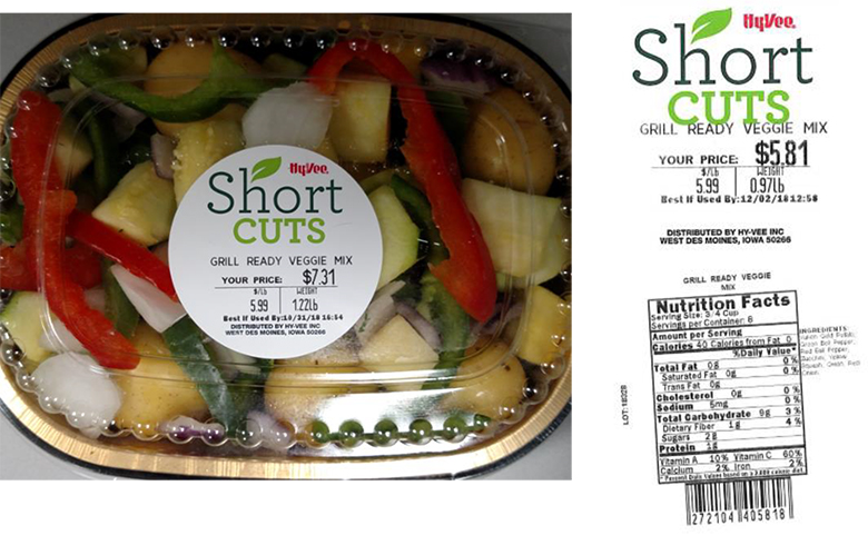 Short Cuts Grill/Oven Ready Veggie Mix