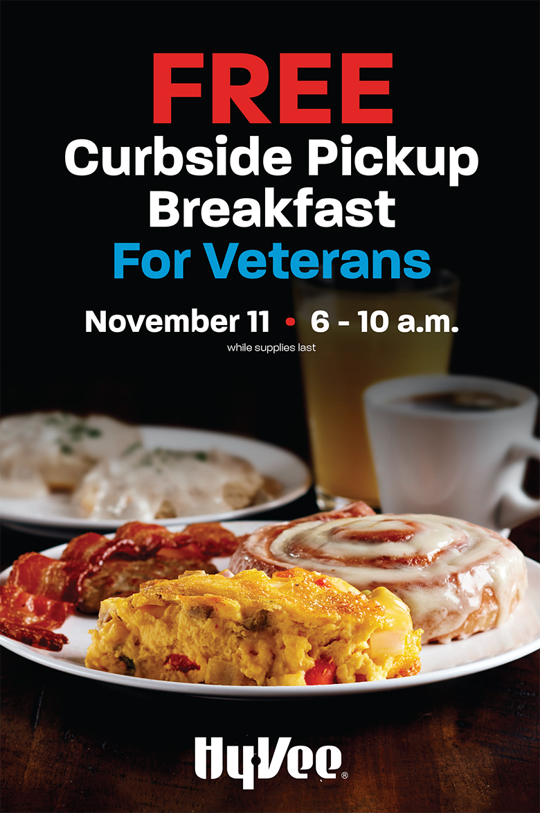 Veterans Day Breakfast Company HyVee Your employeeowned grocery