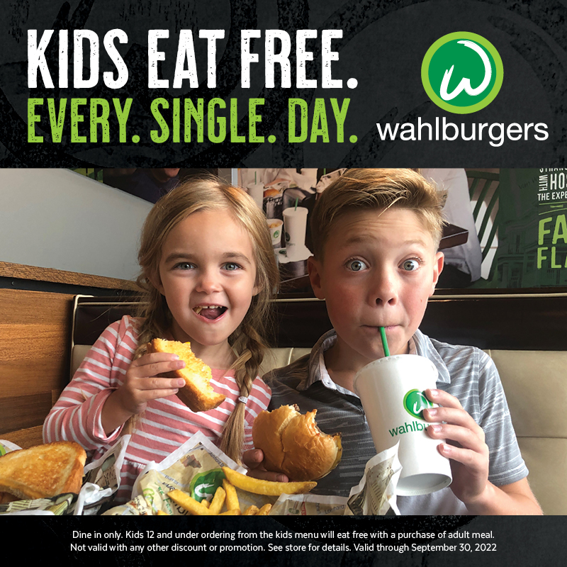 Kids Eat Free at Wahlburgers