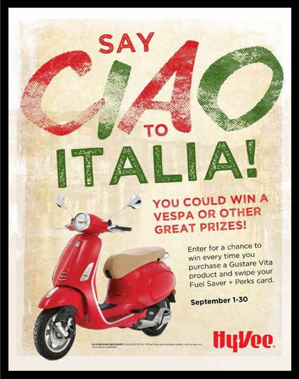 Win a Vespa