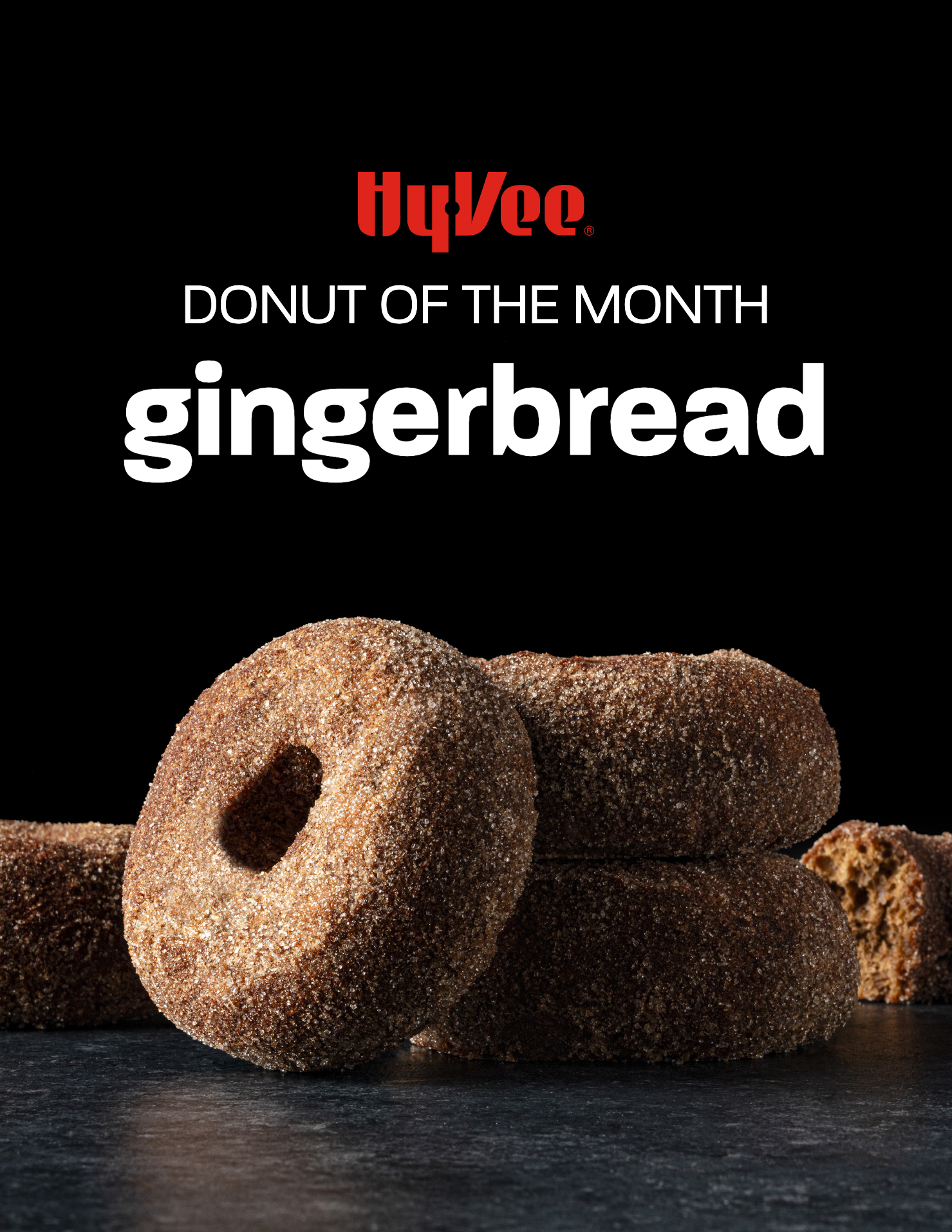 donut of the month: gingerbread
