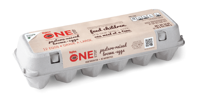 Carton of One Step Eggs