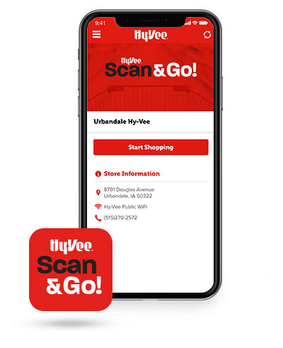 Hy-Vee Scan and Go App